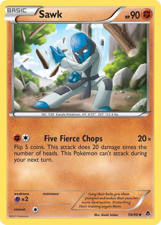 Sawk - Reverse Holo