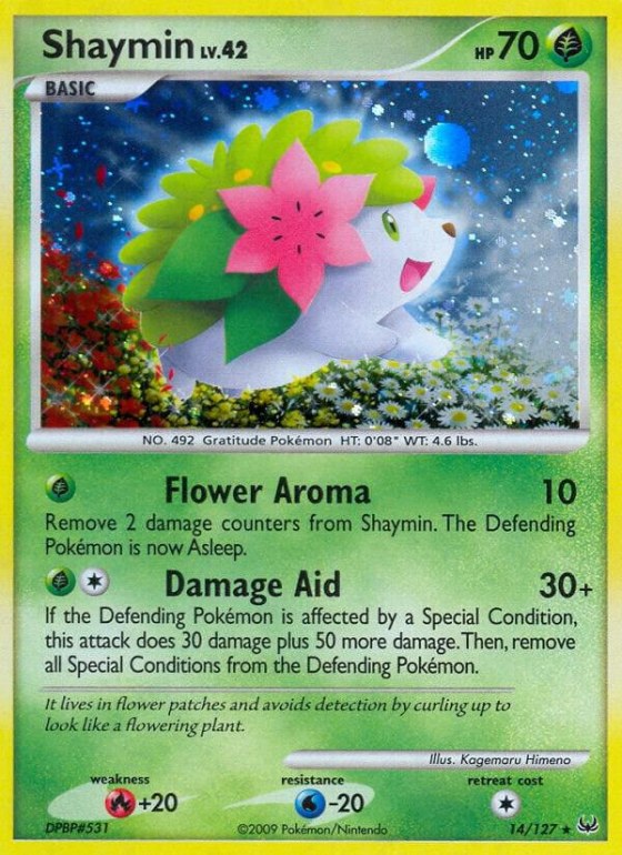 Shaymin (14) - Reverse Holo