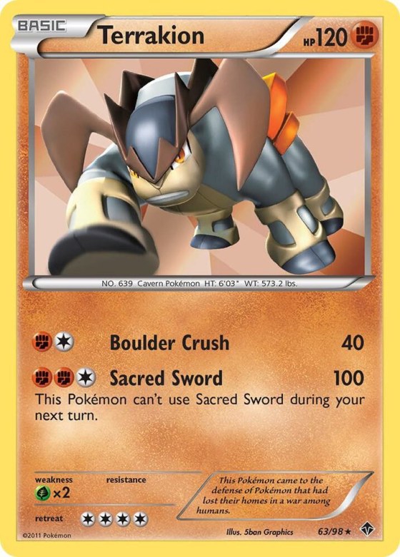 Terrakion - Holo