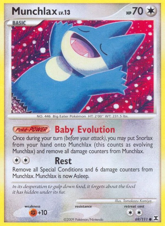 Munchlax (69) - Reverse Holo
