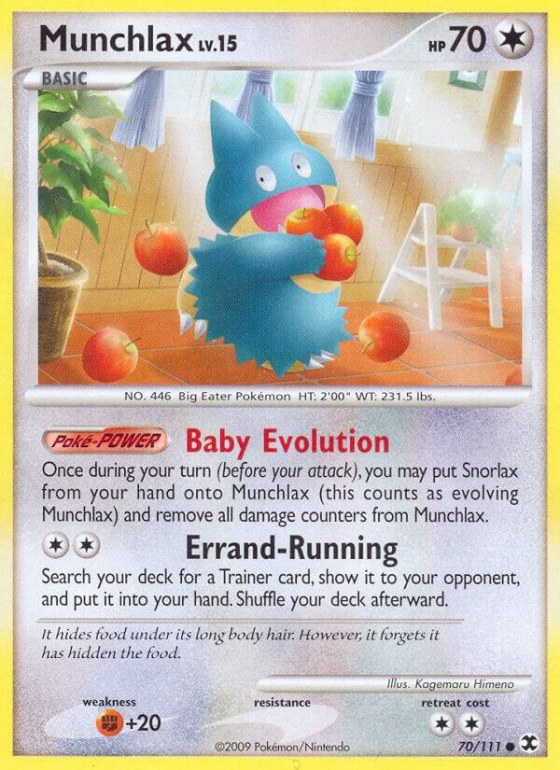 Munchlax (70) - Reverse Holo