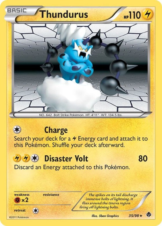 Thundurus - Reverse Holo