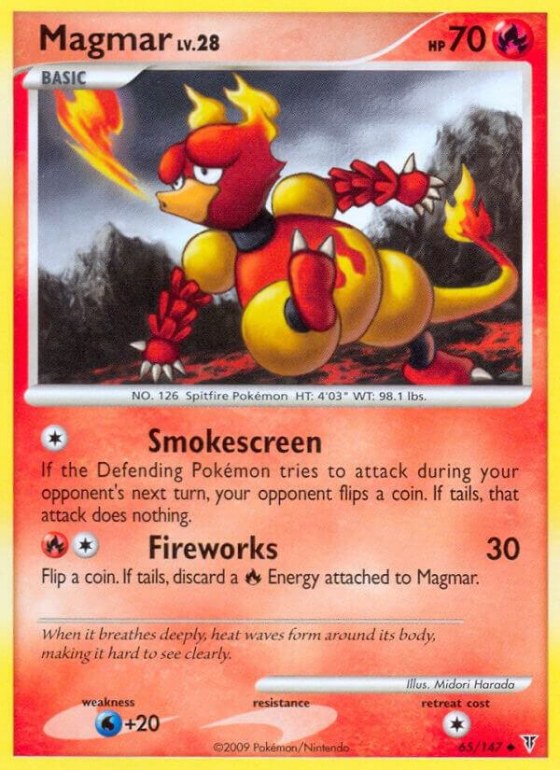 Magmar - Reverse Holo
