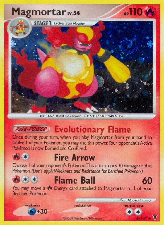 Magmortar - Holo