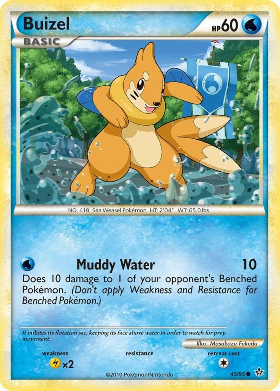 Buizel - Reverse Holo