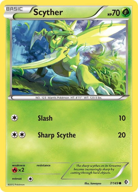 Scyther - Reverse Holo