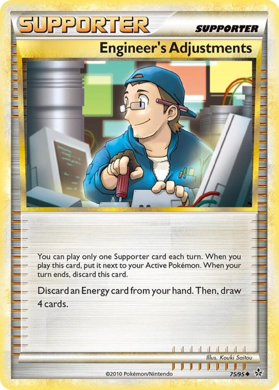 Engineer's Adjustments - Reverse Holo