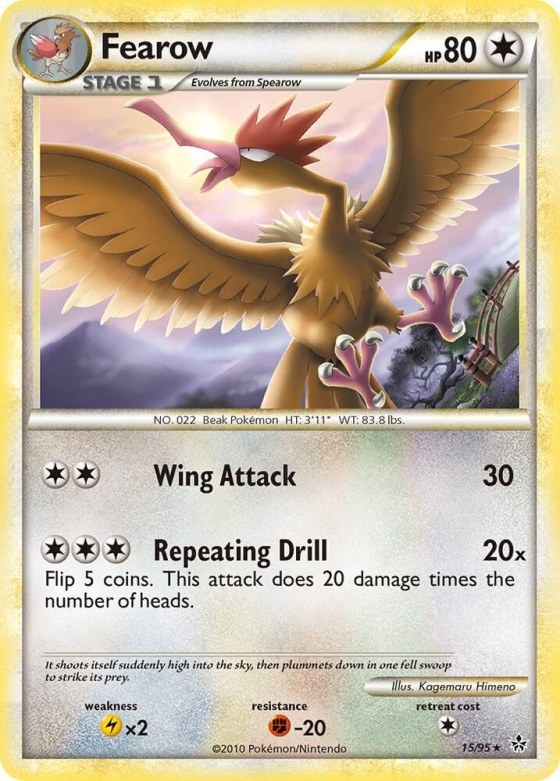 Fearow - Reverse Holo