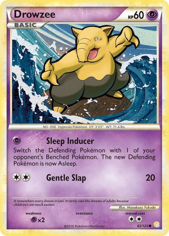 Drowzee - Reverse Holo