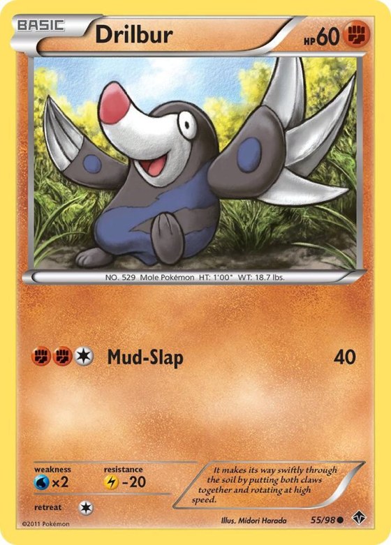 Drilbur (55) - Reverse Holo