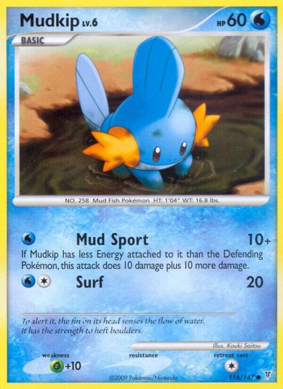 Mudkip - Reverse Holo