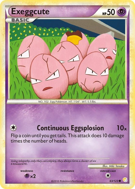 Exeggcute - Reverse Holo