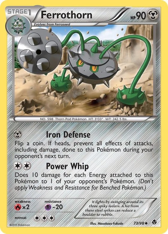 Ferrothorn (73) - Reverse Holo