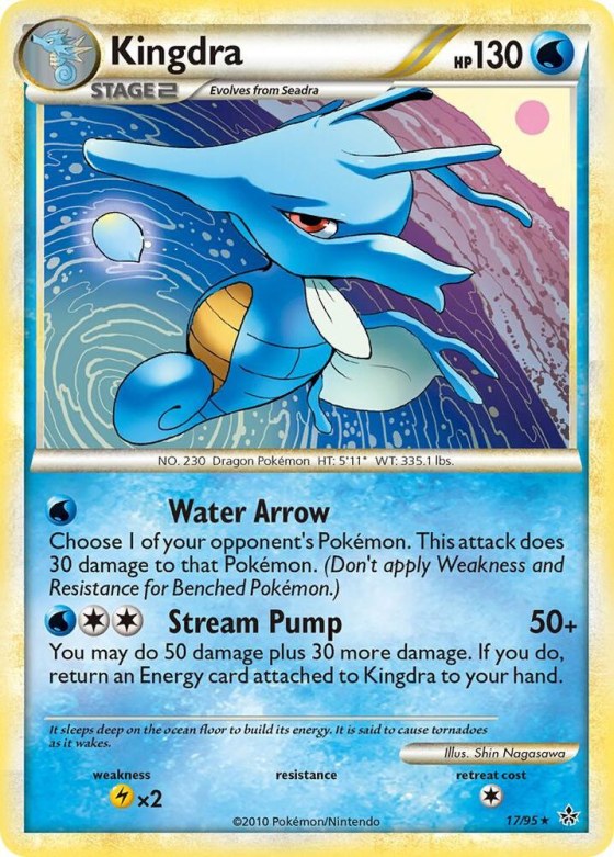 Kingdra - Reverse Holo