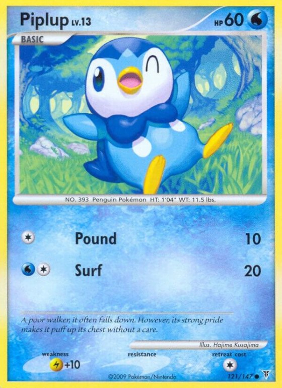Piplup - Reverse Holo