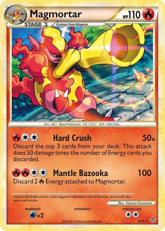 Magmortar - Holo