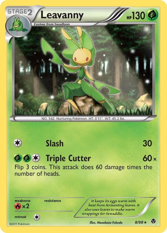 Leavanny (8) - Reverse Holo