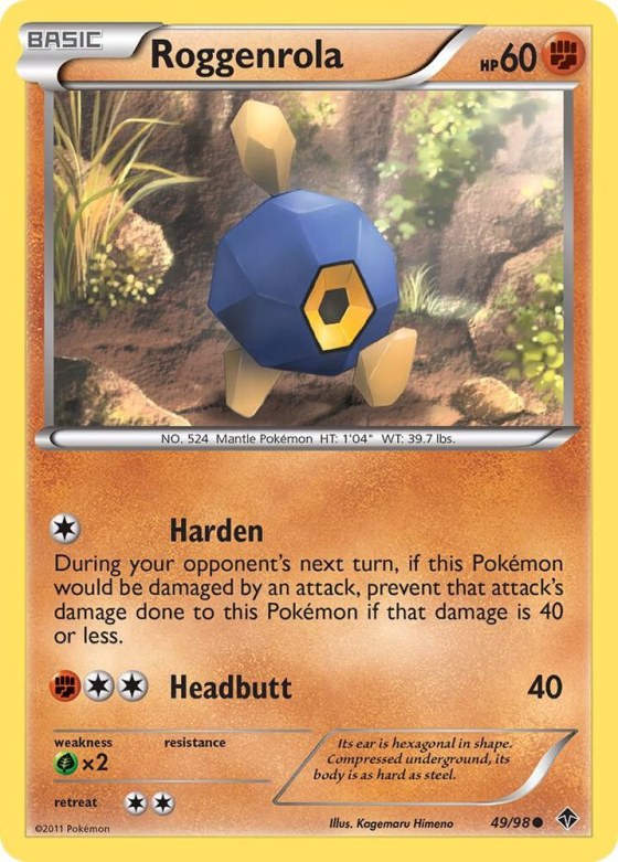 Roggenrola (49) - Reverse Holo