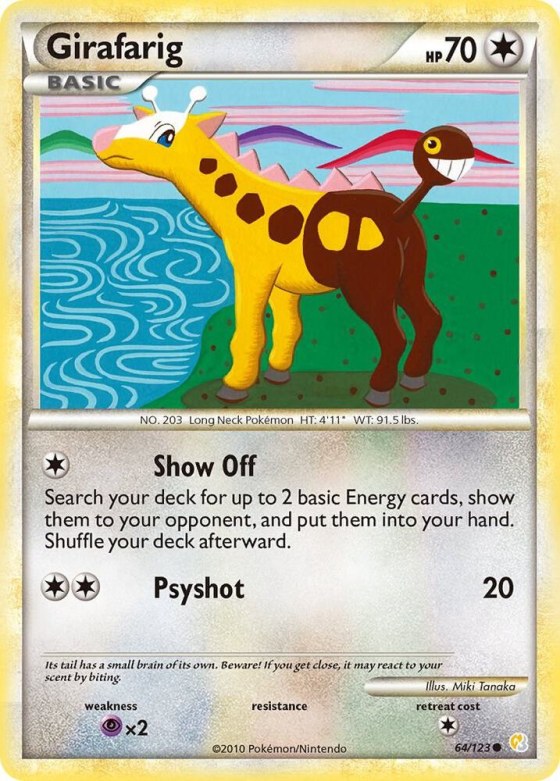 Girafarig - Reverse Holo