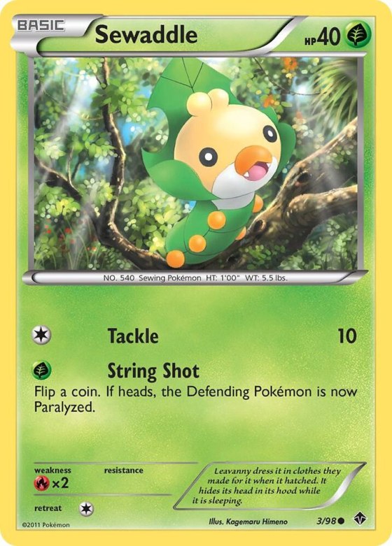 Sewaddle (3) - Reverse Holo