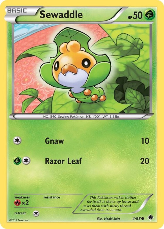 Sewaddle (4) - Reverse Holo