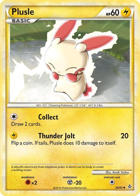 Plusle - Reverse Holo