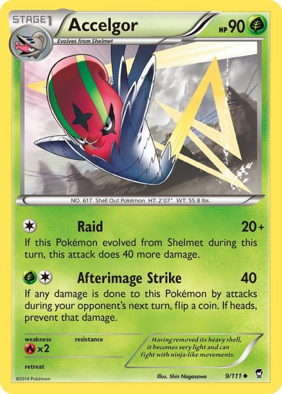 Accelgor - Reverse Holo
