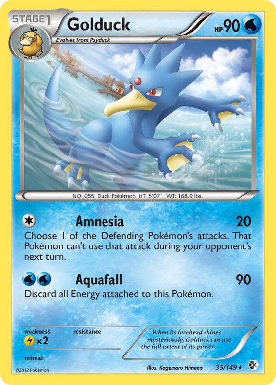 Golduck (35) - Reverse Holo