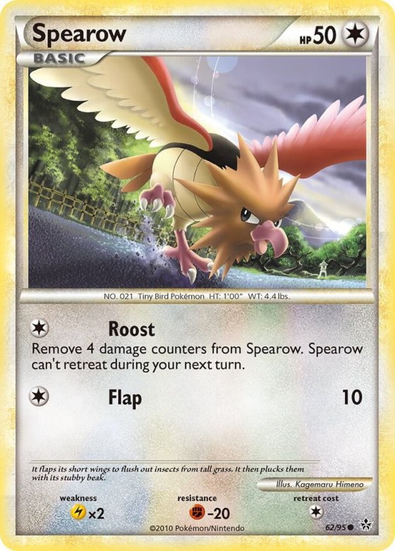 Spearow - Reverse Holo