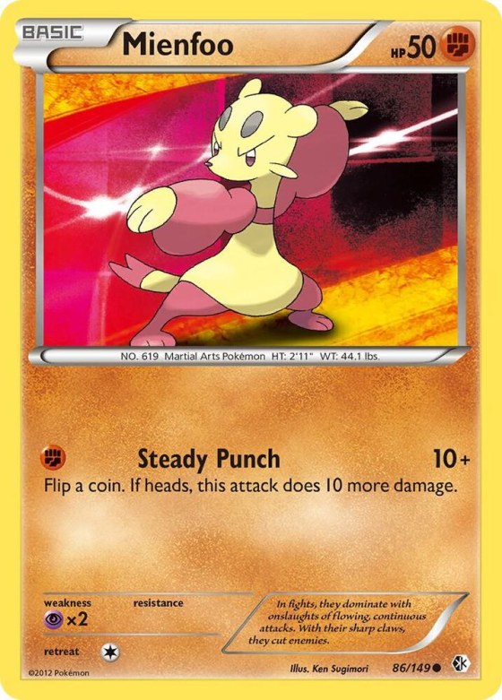 Mienfoo (86) - Reverse Holo