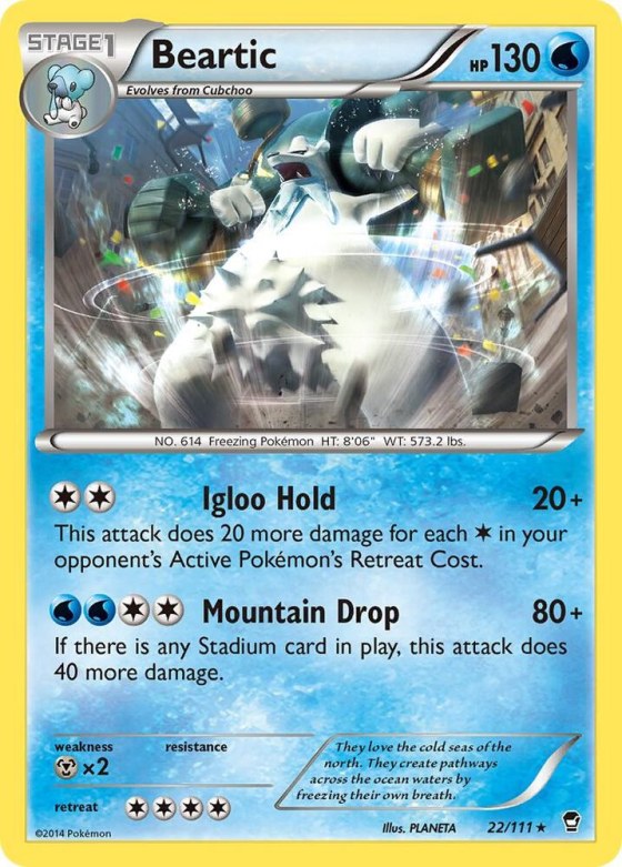 Beartic - Reverse Holo