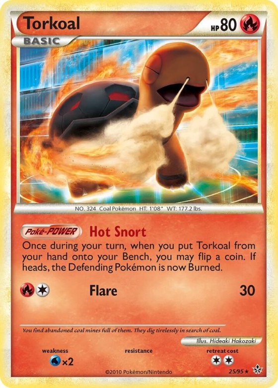 Torkoal - Reverse Holo