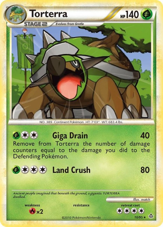 Torterra - Reverse Holo