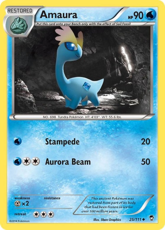 Amaura - Reverse Holo