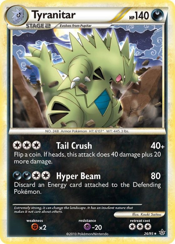 Tyranitar - Reverse Holo
