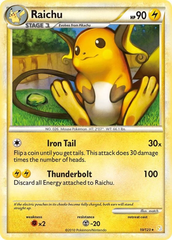 Raichu - Holo