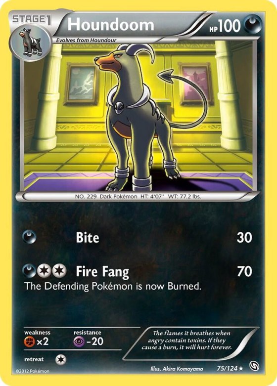 Houndoom - Reverse Holo