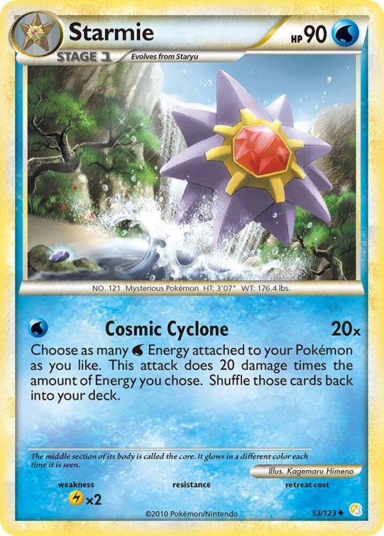 Starmie - Reverse Holo