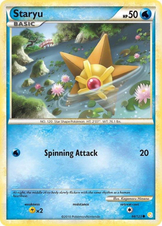 Staryu - Reverse Holo