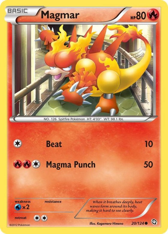 Magmar - Reverse Holo