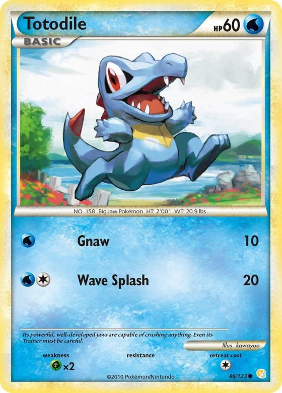 Totodile - Reverse Holo