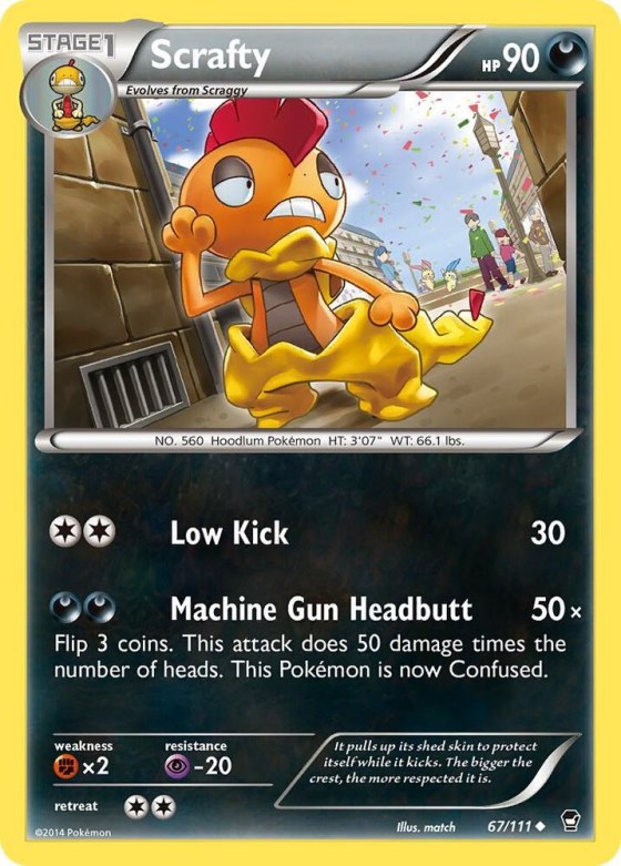 Scrafty - Reverse Holo