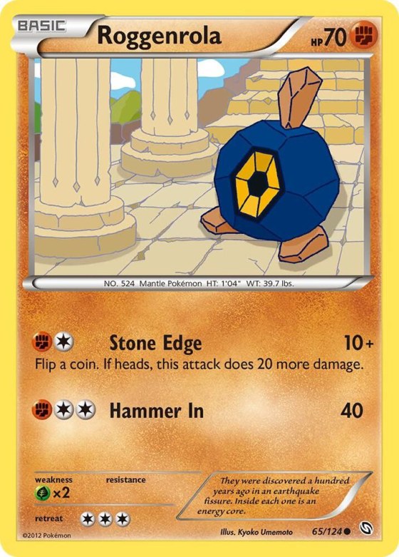 Roggenrola - Reverse Holo