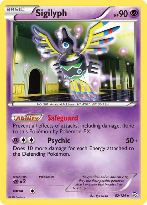 Sigilyph - Reverse Holo