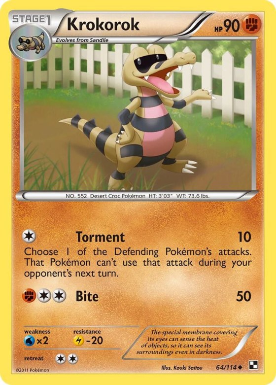 Krokorok - Reverse Holo