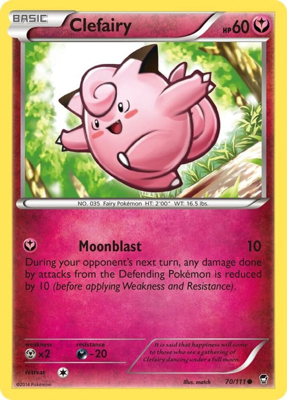 Clefairy (70) - Reverse Holo