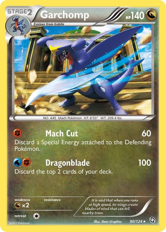 Garchomp (90) - Holo