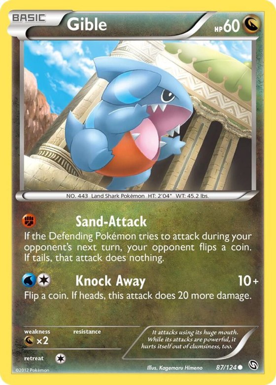 Gible (87) - Reverse Holo