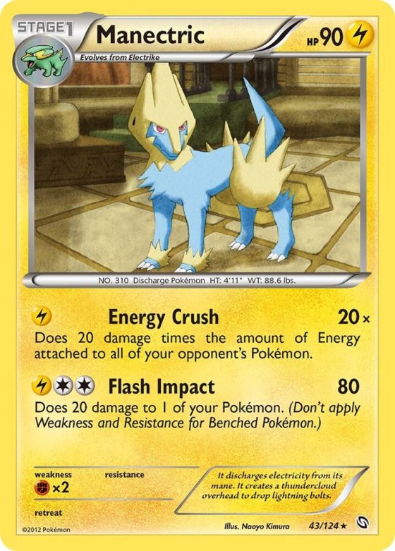 Manectric (43) - Reverse Holo