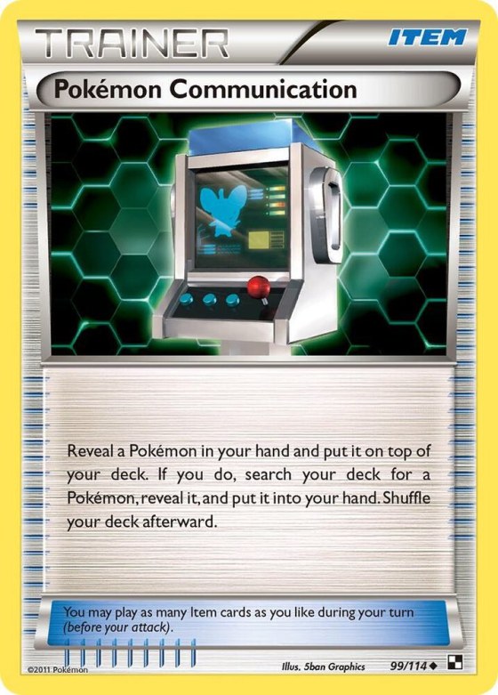 Pokemon Communication - Reverse Holo